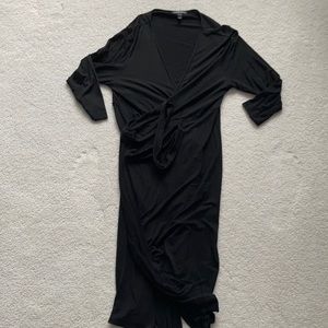 Isabella Oliver Wrap Maternity Dress 3/4 sleeves